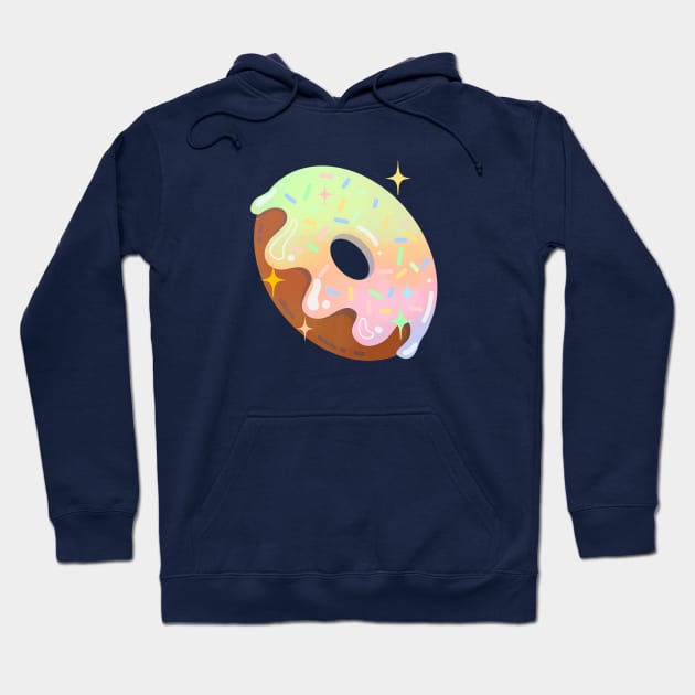 Rainbow Doughnut Hoodie by Mofy